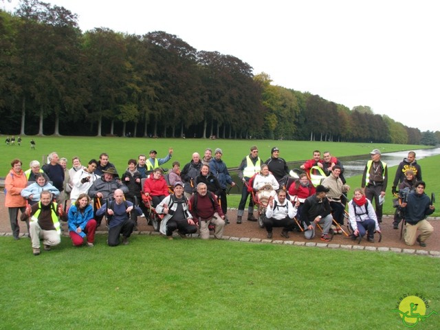 randonnée sportive avec joëlettes, Tervuren, 2012